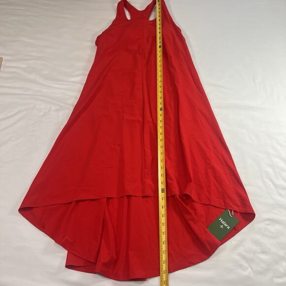 Halara Dress Size S Red Breezeful Sleeveless Racerback Built In Bra Pockets NWT - Picture 5 of 15